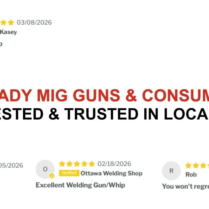 Weldready MIG guns and consumables: Why we built our own lineup