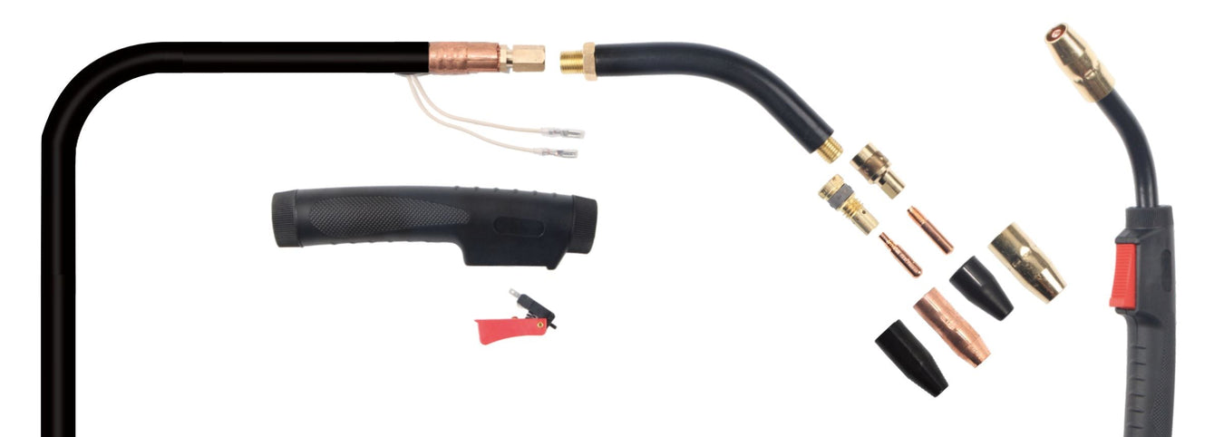 Miller M-10 M-15 style MIG Gun parts and consumables