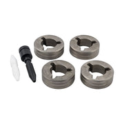 Miller four roll u-groove drive roll kit for feeding .035" aluminum