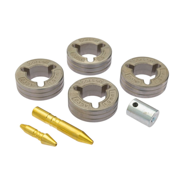 four roll V-Groove miller drive roll kit for .035" steel wire