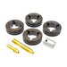 Miller four roll v knurled drive roll kit for 1/16" flux core wire