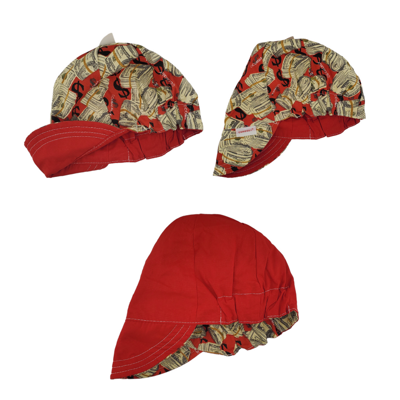 Comeaux Caps Reversible Sized Assorted-Prints Welders Caps