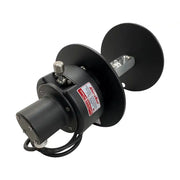 alumareel extension cord reel black side