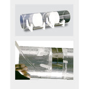diagram of a piper with installed purge dams for purge welding
