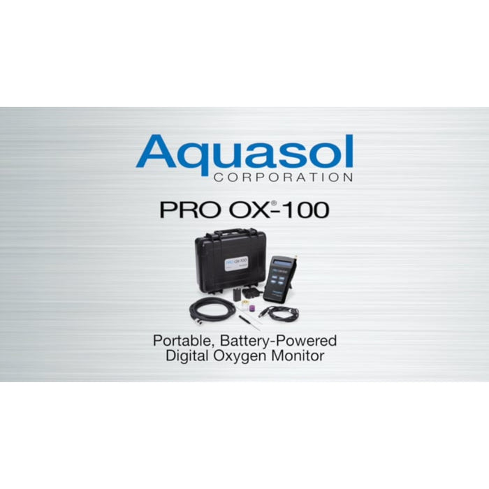marketting image for aquasol pro ox-100 purge monitor kit