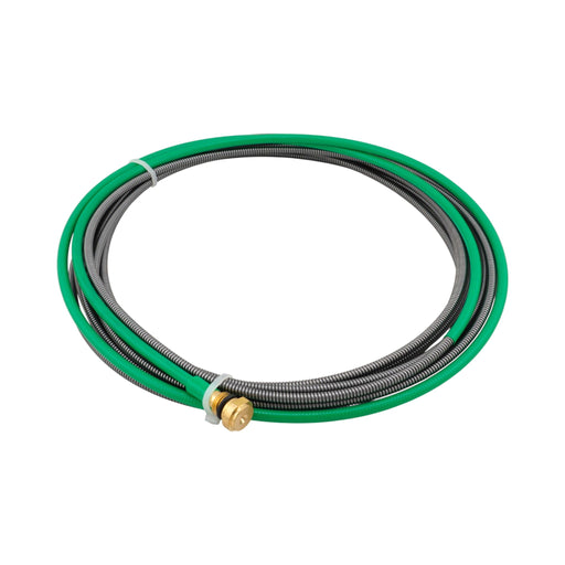 Bernard Centerfire universal conventional liner with green wrap indicating it's use for .030 and .035 MIG wire - L2A-15