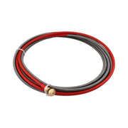 Bernard Centerfire universal conventional liner with red wrap indicating it's use for .045 and 1/16 MIG wire - L4A-15