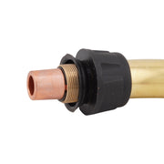 close up of threads for mig gun end on bernard q gun swan neck qt3-60