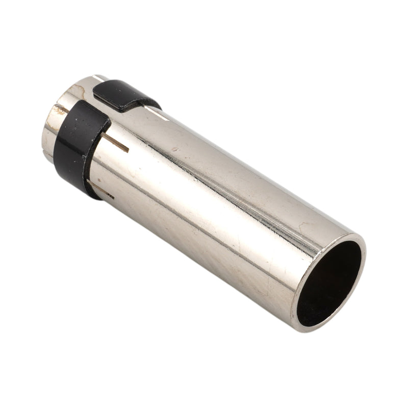 Isometric front view of Binzel Style 24 Series Cylindrical Nozzle,  17*63.5 mm 145.0047