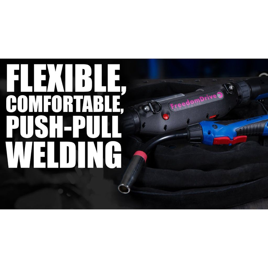 Binzel Freedom Drive Ultra Comfortable Push Pull MIG Gun — Weldready