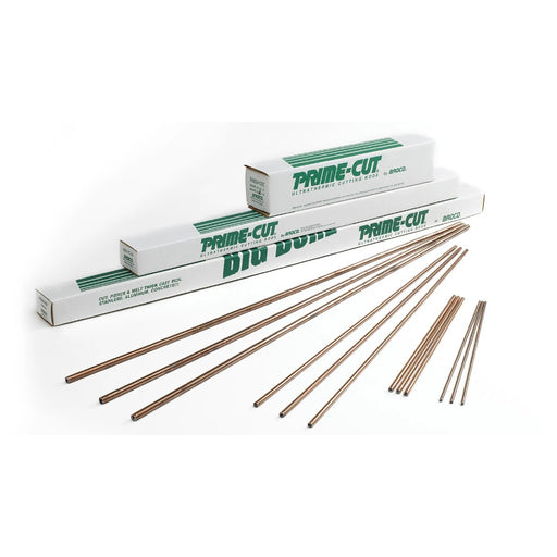 various lengths and diameters of broco prime cut ultrathermic cutting rods