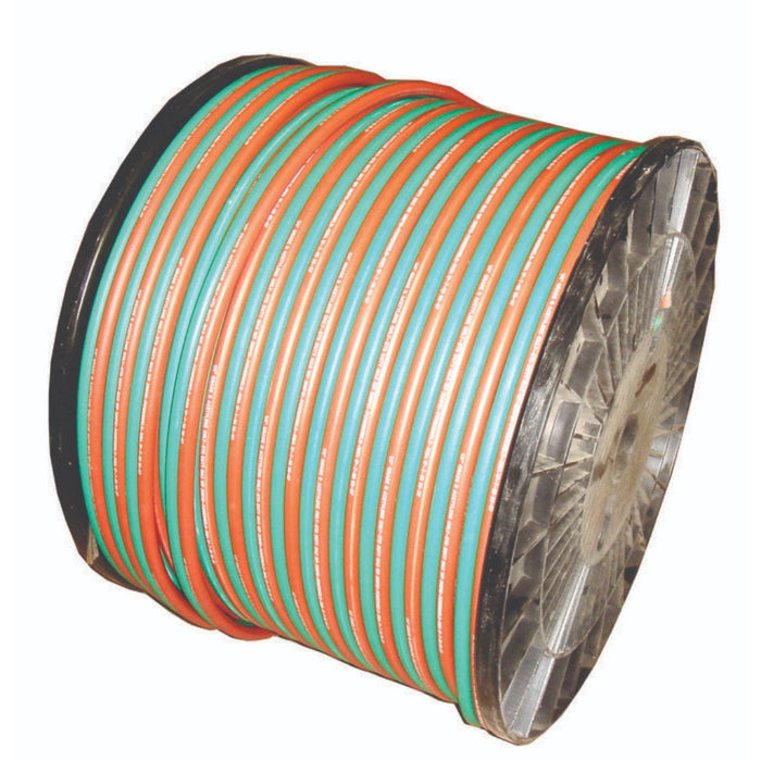 bulk reel of oxygen and acetyelen twin hose