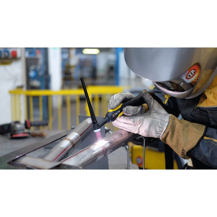 pipe weld performed with cea tig torch