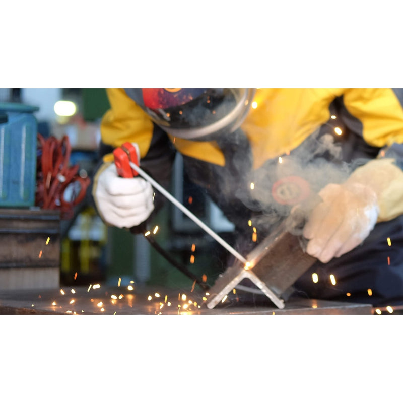 ignition sequence of stick weld connected to cea matrix x welder