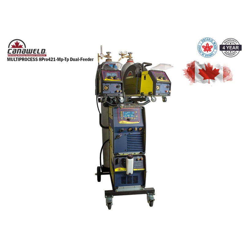 Canaweld dual feeder heavy duty water cooled MIG welder