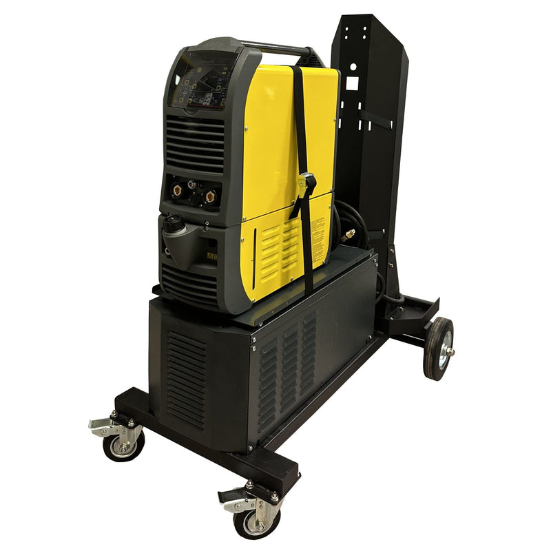 isometric view of canaweld tig 301 acdc tig welder