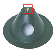 MIG wire drum cover with quick connect highlighted