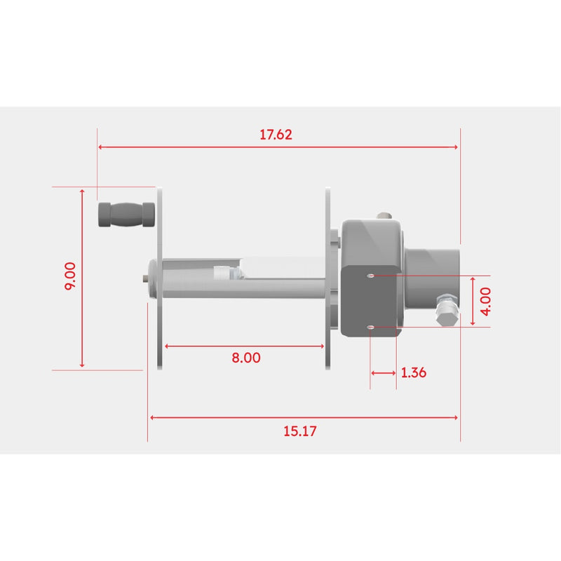 alumareel 6 pin control plug reel dimensions