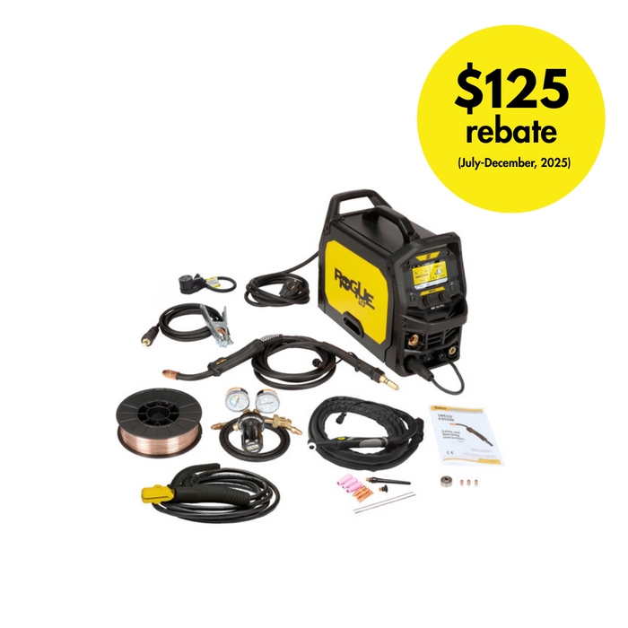 ESAB Rogue EMP 210 PRO Multi Process Welder $125 Burn and Earn rebate