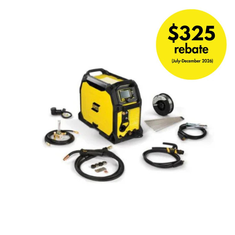 ESAB REBEL EMP 235ic Multi Process Welder $325 Burn and Earn rebate 0558012702