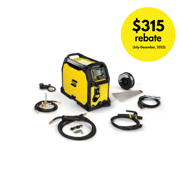 ESAB REBEL EMP 235ic Multi Process Welder $315 Burn and Earn rebate