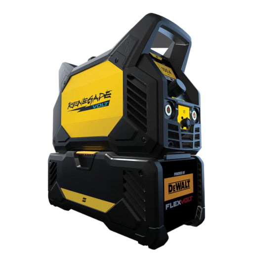 ESAB Volt Side and Front shot with battery pack attached