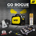 promotional image of esabe rogue 200 tig welder with glass tig cups gloves and tungsten
