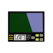 
View of digital control panel of ESAB Savage A50 LUX welding helmet