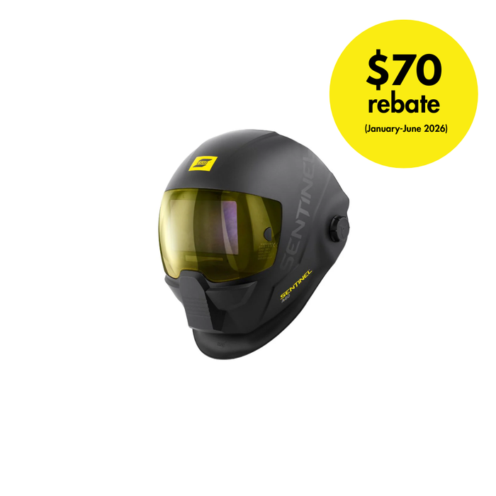 ESAB sentinel A60 welding helmet $70 rebate for 0700600860