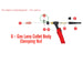 Fronius Torch exploded view with gas lens