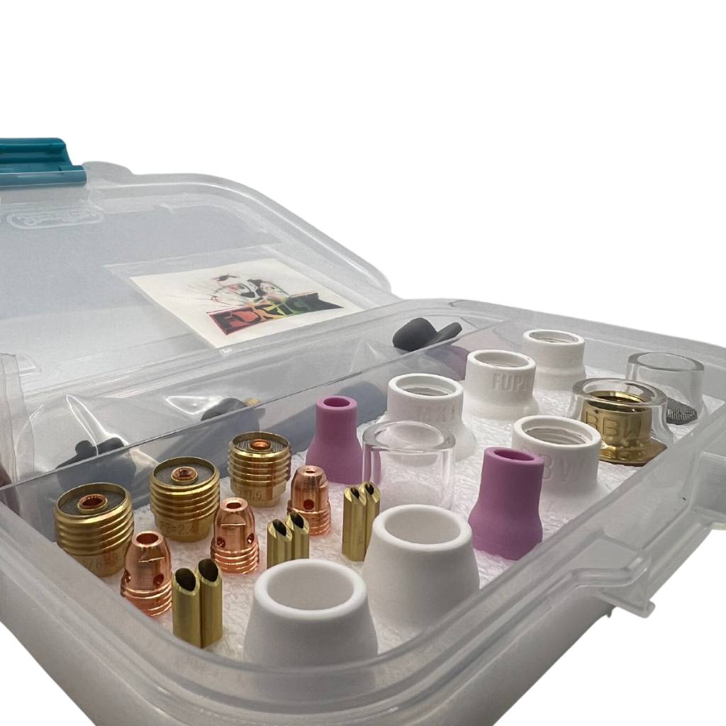 Pyrex TIG Cup Sets - TSA Welding Supplies