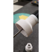 long tungsten stick out from a nnw 16 tig cup