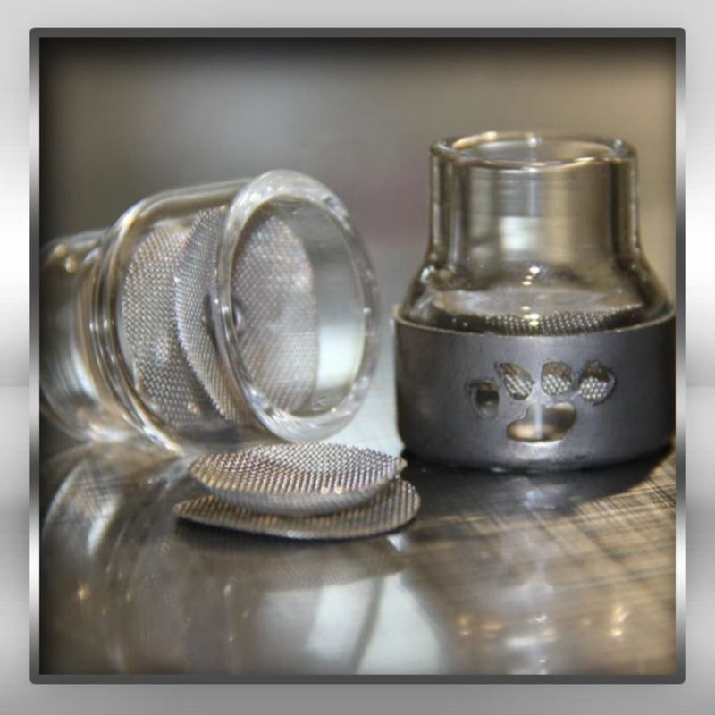 Furick FUPA #12 Glass Cup With Titanium Cover - FU12KC