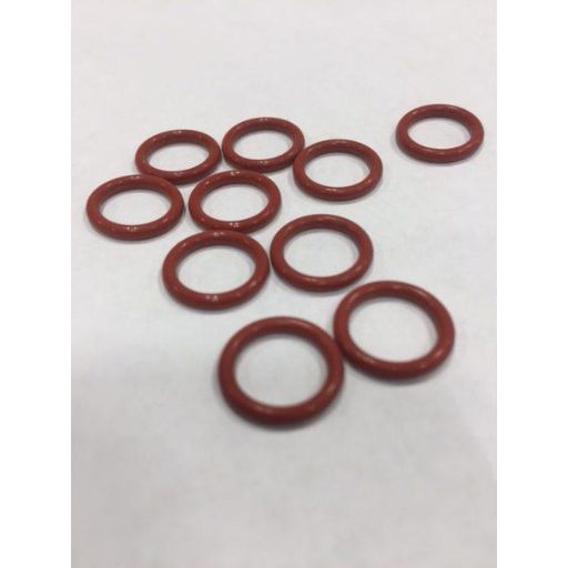 10 red o-rings for use with furick cups