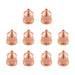10 pack view of Intellicut brand Hypertherm® style 80A Nozzles  120927-i 