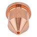 head on view of cutting hole on intellicut brand hypertherm style 220816 85A cutting nozzle