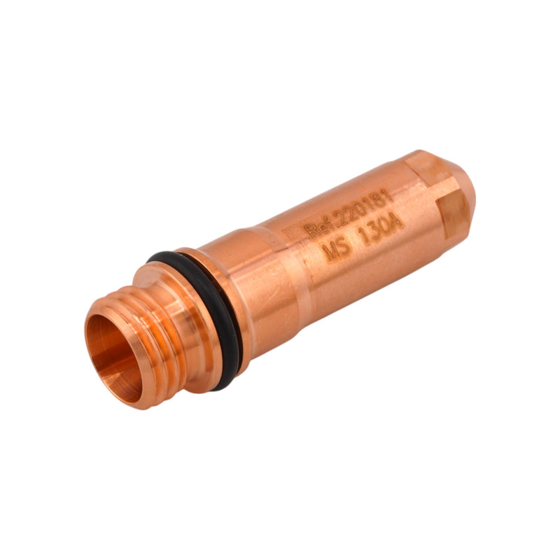 Isometric view of rear Intellicut brand Hypertherm® style electrode 220181