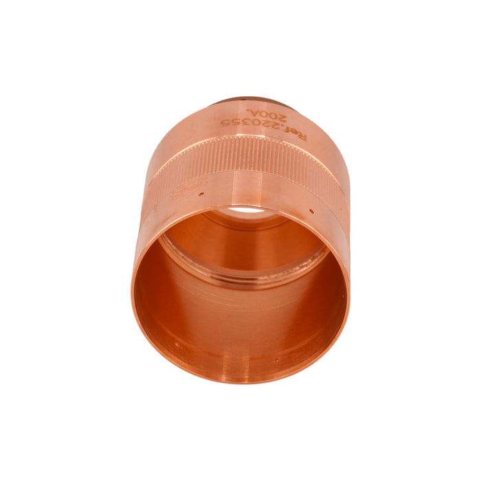 Front view of Intellicut Brand Hypertherm® Style 200A Retaining Cap - 220355-i