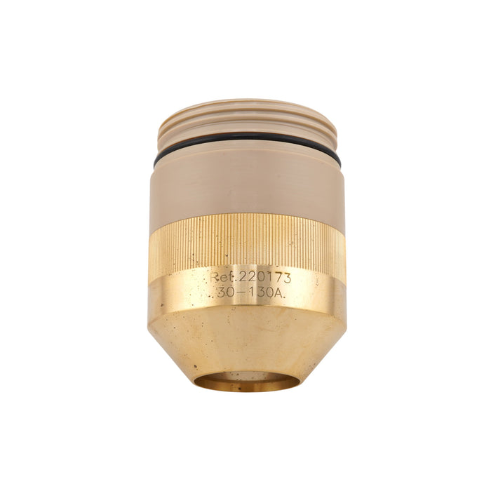 Bottom view of Intellicut brand Hypertherm® style 30/130A Shield Cap - 220173-i