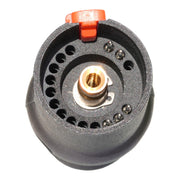 close up of backend of hypertherm sync showing pin layout 