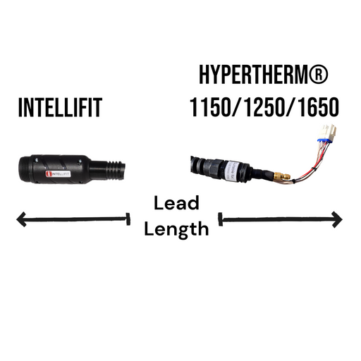 graphic showing intellifit modular torch leads for old powermax plasma cutters