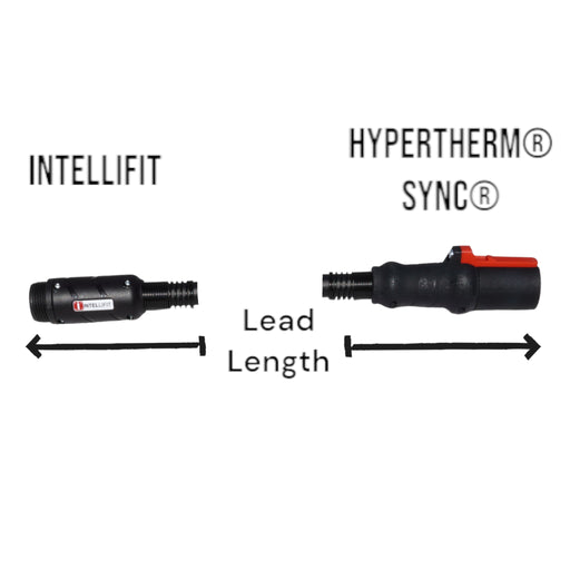 diagram showing how intellifit smartsync leads convert from hypertherm connection to intellifit connection