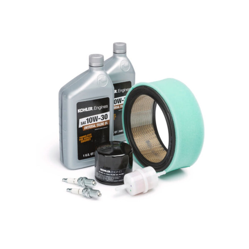 Kohler command pro tune up kit parts displayed