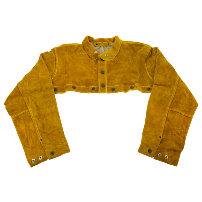Powerweld leather cape sleeves