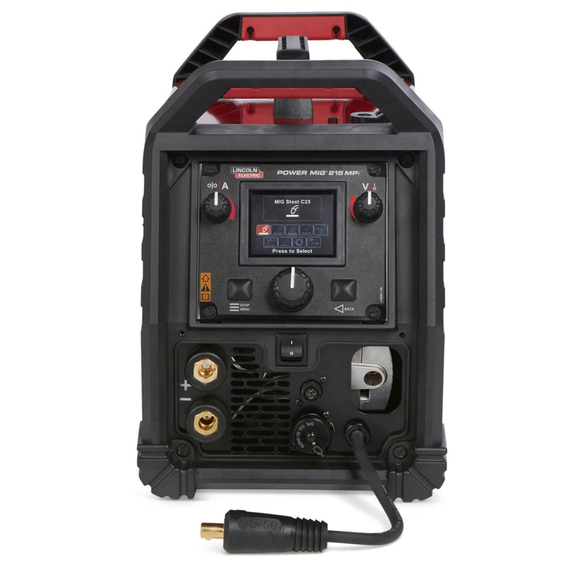 Lincoln Electric® POWER MIG® 215 MPi™ Multi-Process Welder front view