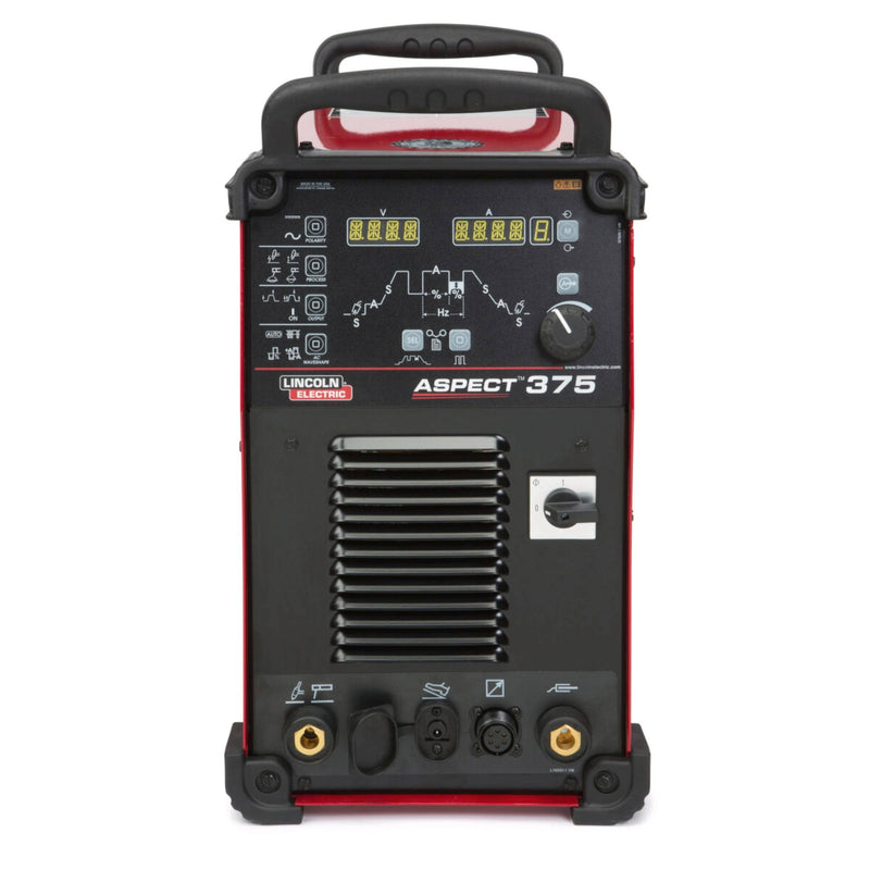 Lincoln Electric® Aspect® 375 AC/DC TIG Welder front view