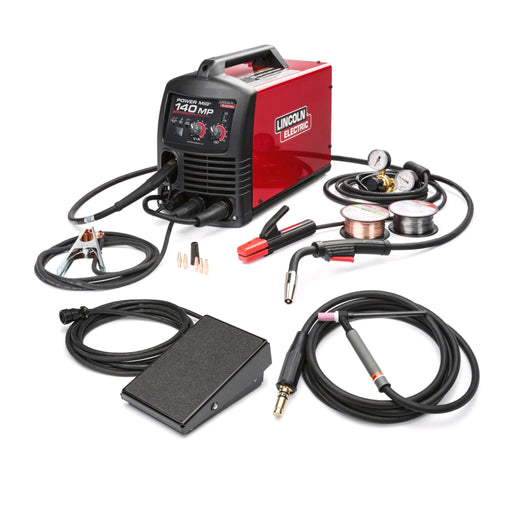 Lincoln Electric® POWER MIG® 140 MP® Multi-Process Welder TIG One-Pak®
