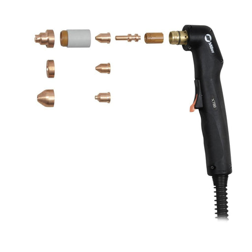 Miller XT60 Plasma Torch with Consumables breakdown
