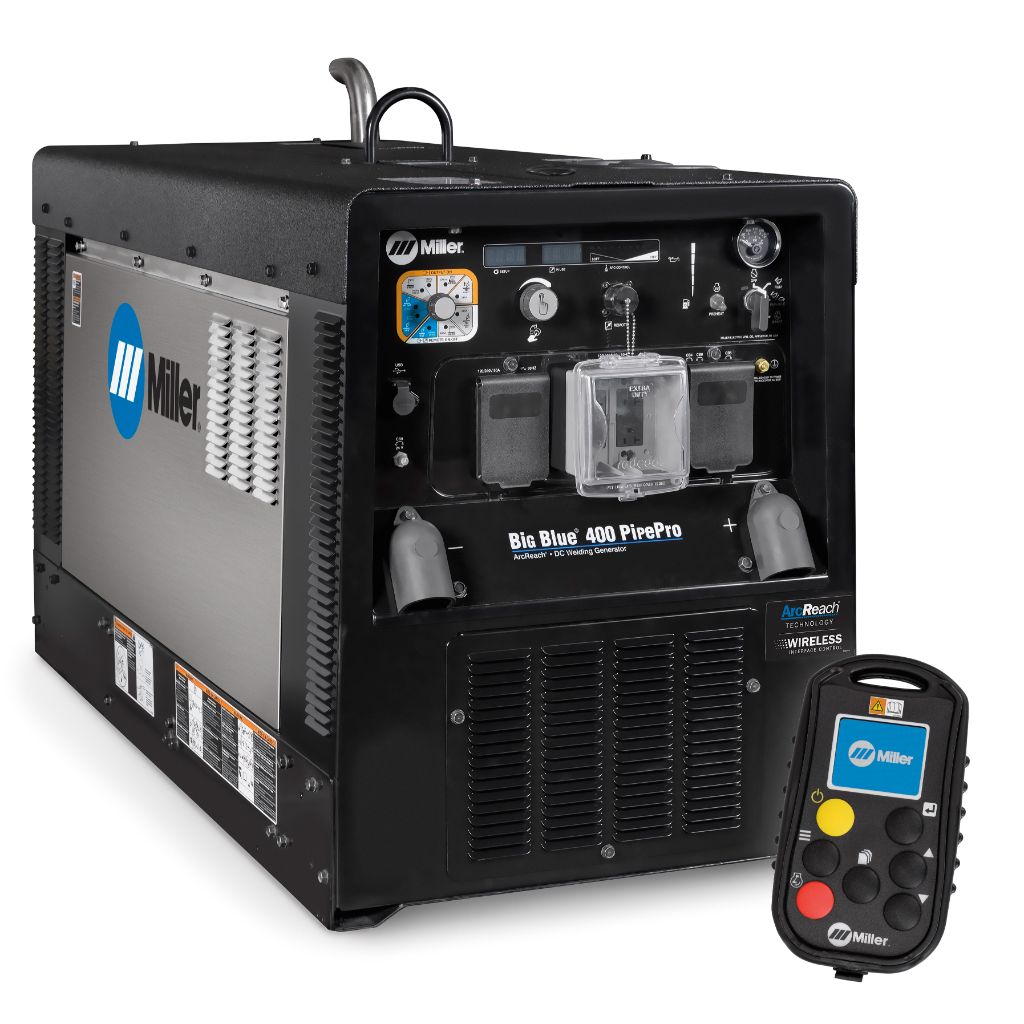 Miller Big Blue 400 PipePro (Mitsubishi) SS Wireless Control