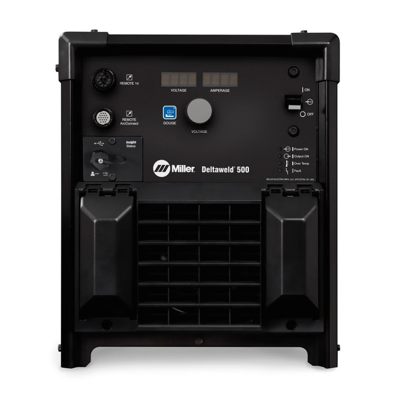 miller deltaweld 500 power source with 14 pin remote outlet